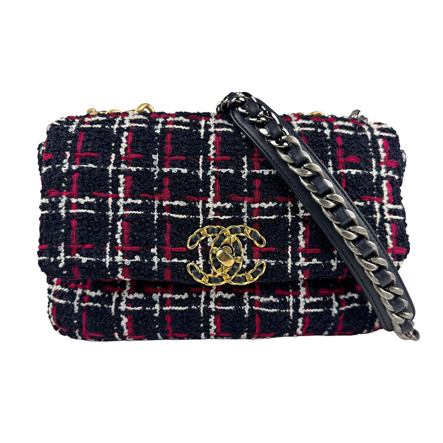 楽天市場】シャネル CHANEL ツイードショルダーバッグ