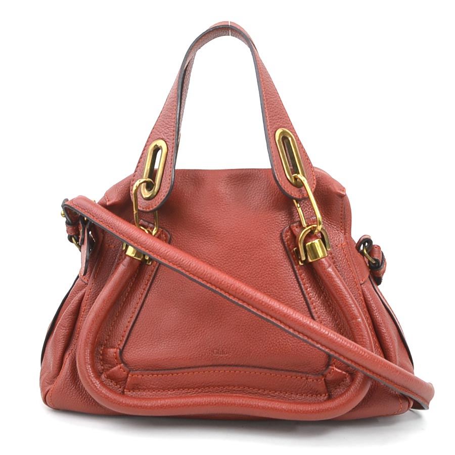 Chloe　クロエ　ケララ　Archive　レザー　ハンドバッグ　ゴールド金具 楽天市場】クロエ Chloe バッグ ケララ チョコブラウンx