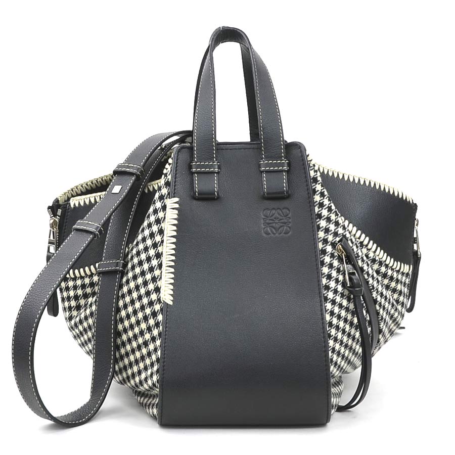 【Loewe】ハンモックコンパクトレザーショルダーバッグ 即納】LOEWE ロエベ ハンモック コンパクト ショルダーバッグ