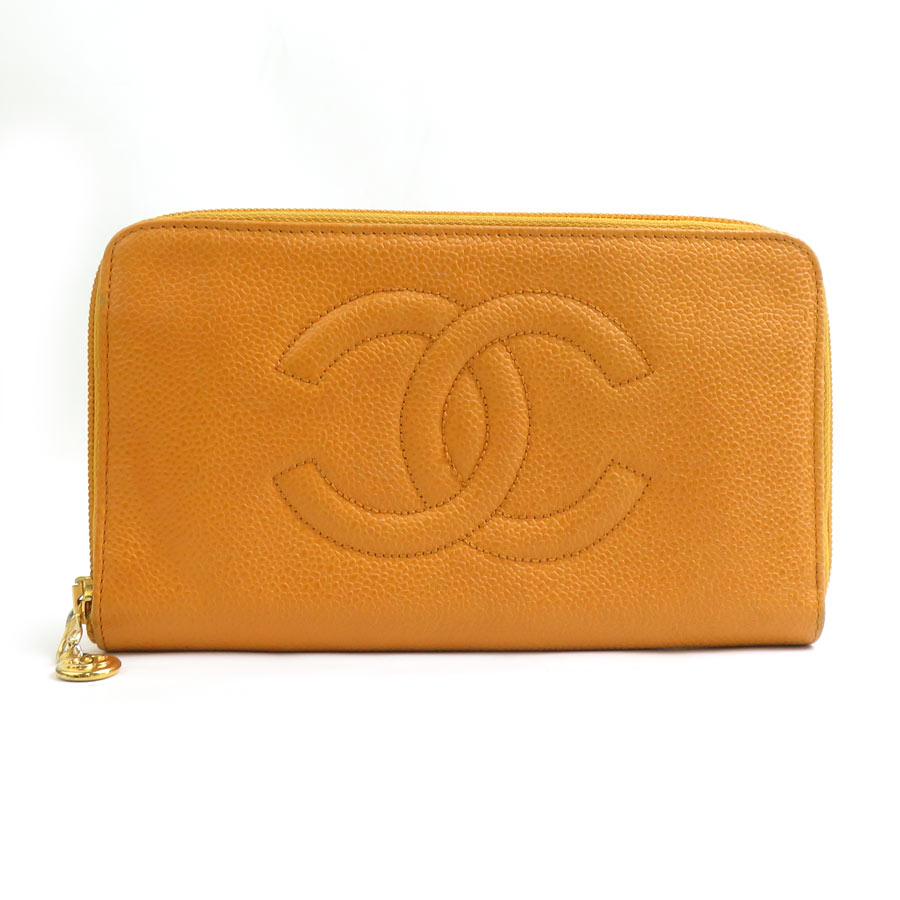 楽天市場】シャネル ラウンドファスナー長財布 マトラッセ ココマーク