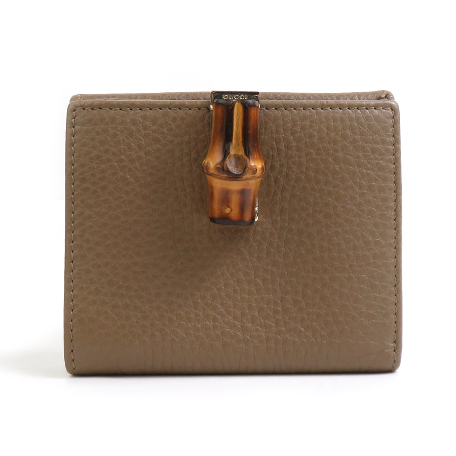 GUCCI 二つ折り財布 GGキャンバス バンブー金具 楽天市場】【財布】GUCCI グッチ GGキャンバス バンブー 二つ折り財布