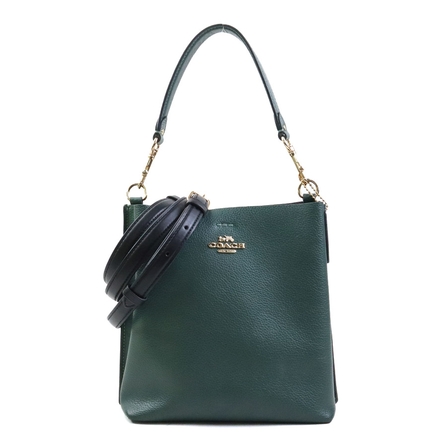 【極美品】コーチCOACHバッグ　コーチショルダーバッグ2way　ハンドバッグ 極美品】COACH コーチ タウンバケット 2way ハンドバッグ