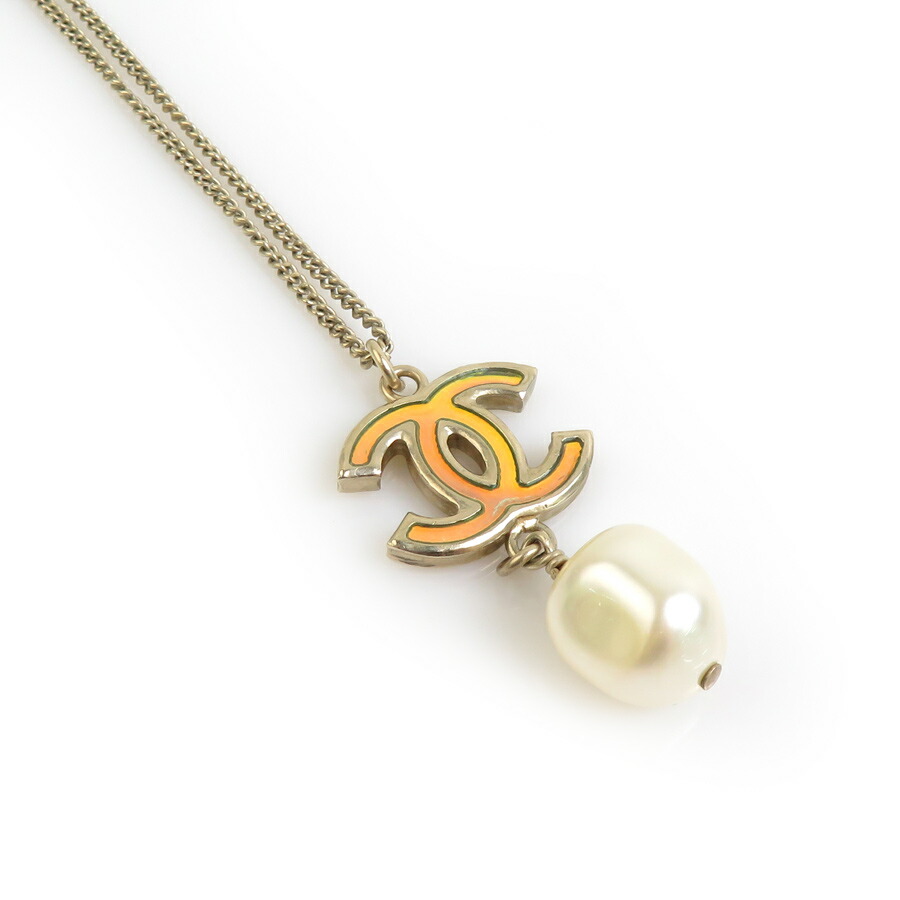 シャネル CHANEL ネックレス メタル/フェイクパール ゴールド レディース 送料無料【中古】 56260g 33,020円