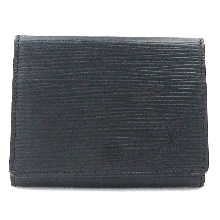 ルイヴィトン Louis vuitton 牛革 エピ 名刺入れ ブラック【美品】 楽天市場】LOUIS VUITTON ルイ ヴィトン エピ ポシェット カルト