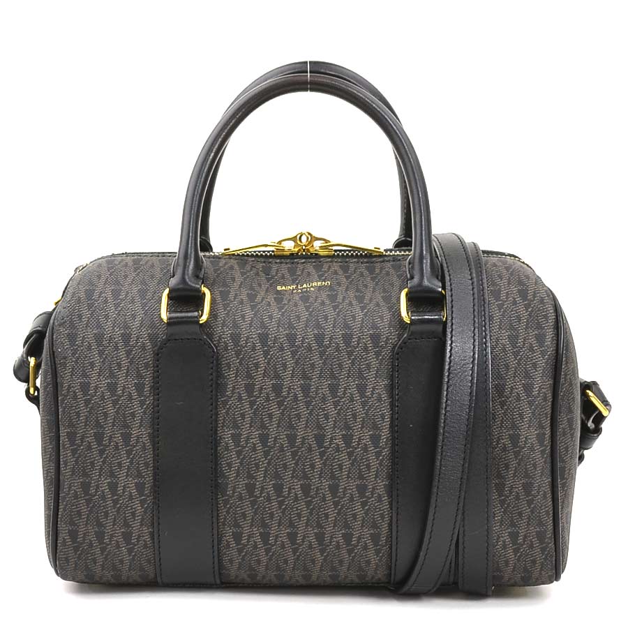 イヴサンローラン ダッフル 2way ハンドバッグ ブラック イヴサンローラン ダッフル 2way ハンドバッグ ブラック 楽天