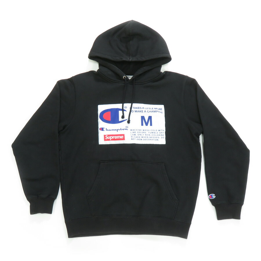 supreme champion チャンピオン パーカー big logo 楽天市場】Supreme シュプリーム パーカー サイズ:M 18AW