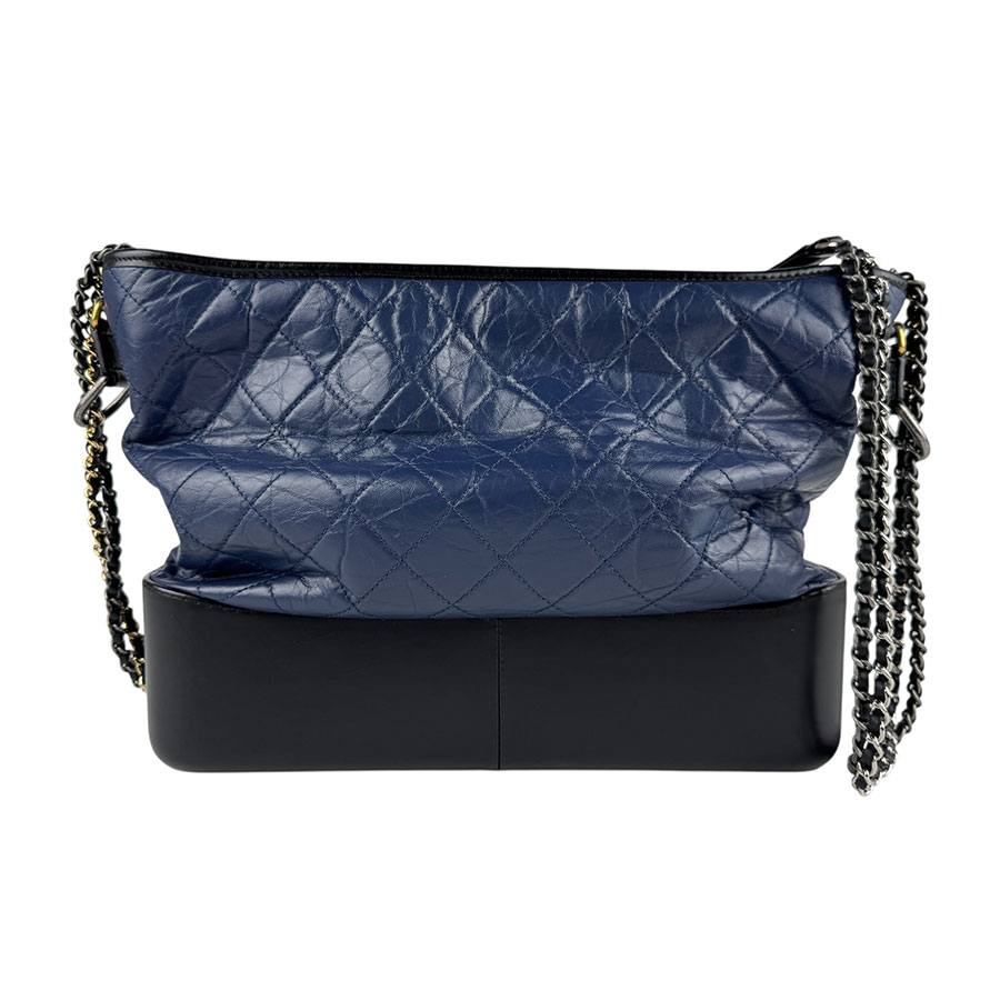 シャネル CHANEL ショルダーバッグ ガブリエル ドゥ シャネル なめし革 米国海軍 レディース 貨物輸送無料【中古】 z6461