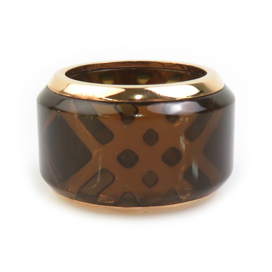 ☆【美品】BURBERRY バーバリー　プラチナリング　11号 melcastcom_5002238884100978