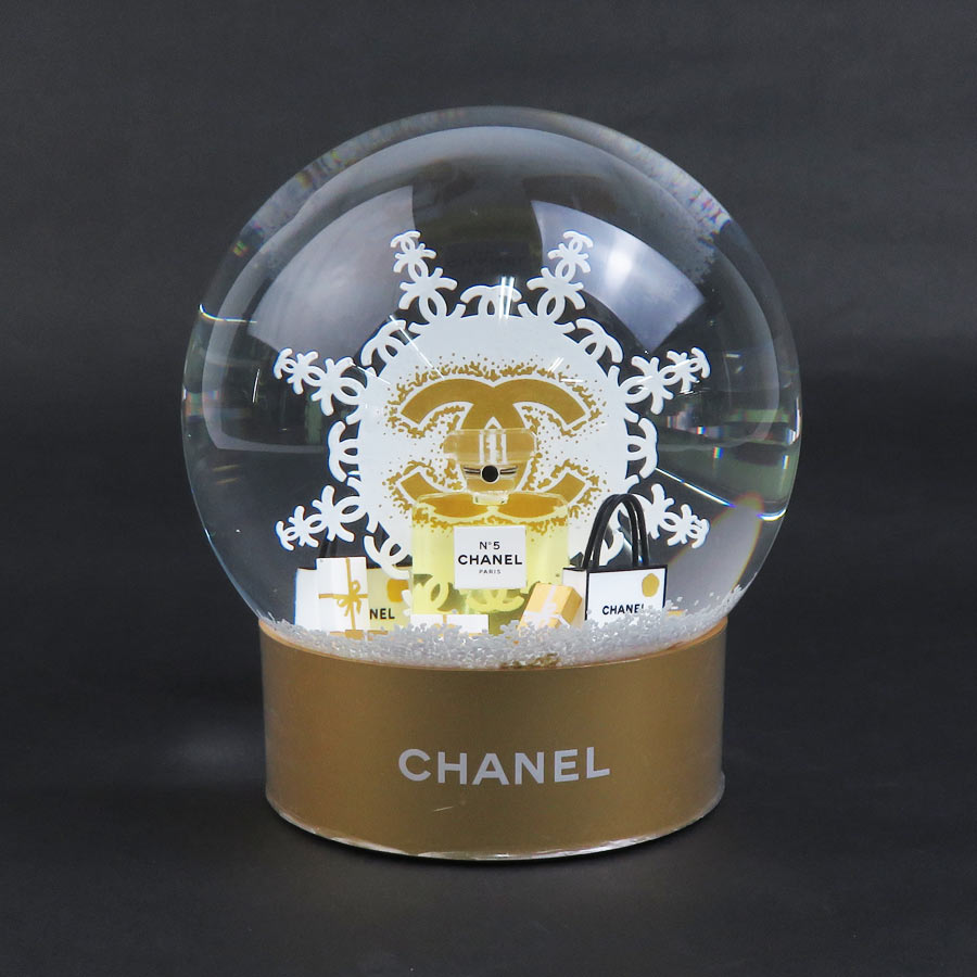 楽天市場】CHANEL シャネル スノードーム オブジェ ノベルティ