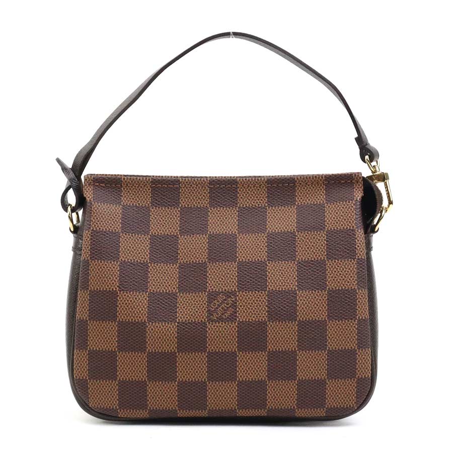 ルイ ヴィトン LOUIS VUITTON ハンドバッグ アクセサリーポーチ ダミエ トゥルース メイクアップ ダミエキャンバス エベヌ レディース N51982 送料無料【中古】 r10767a