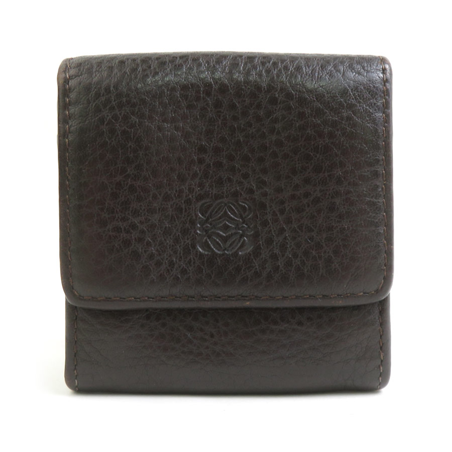 【極美品！男女OK】ロエベ コインケース/焦げ茶/アナグラム 楽天市場】【秋Sale】ロエベ LOEWE コインケース アナグラム