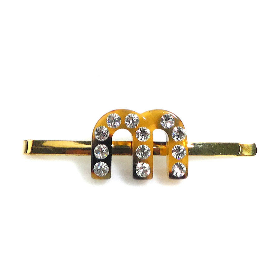 美品 miumiu ヘアピン ゴールドラインストーン 美品 miumiu ヘアピン ゴールドラインストーン 楽天市場】【送料無料