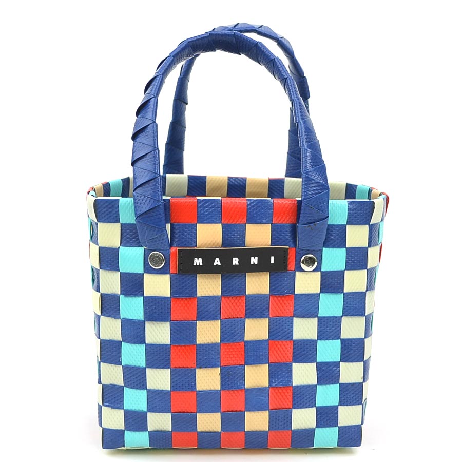 マルニ MARNI ハンドバッグ/ポリプロピレン マルチカラー レディース 送料無料【中古】 h31522j|ブランドバリュー
