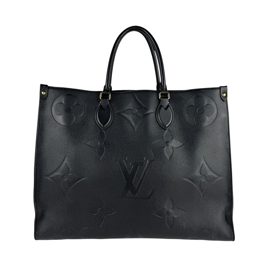 ルイ ヴィトン LOUIS VUITTON ハンドバッグ ショルダーバッグ オンザゴーGM モノグラムアンプラント ノワール ユニセックス M44925 送料無料【中古】 z6913