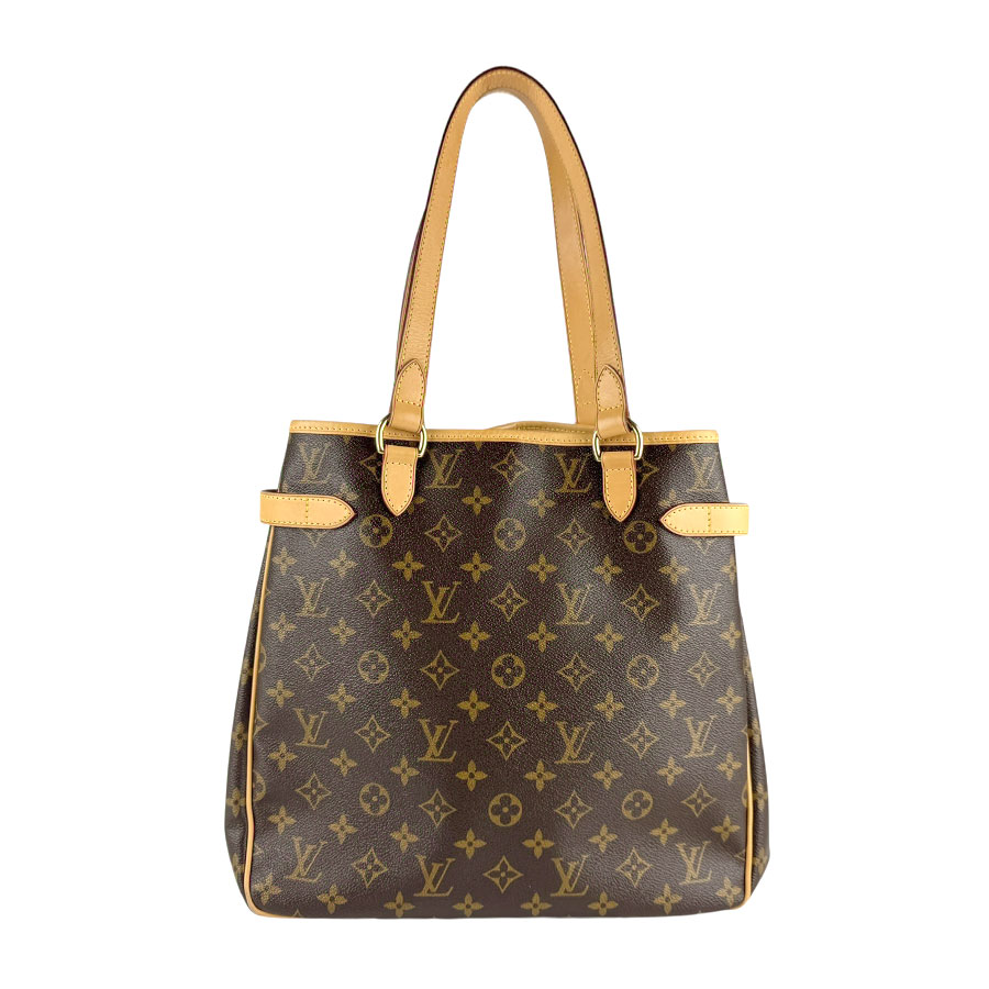 ルイ ヴィトン LOUIS VUITTON ショルダーバッグ モノグラム バティニョール ヴェルティカル モノグラムキャンバス ブラウン ゴールド レディース M51153 送料無料【中古】 z6994