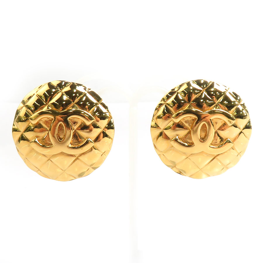 楽天市場】シャネル CHANEL イヤリング ココマーク ゴールド