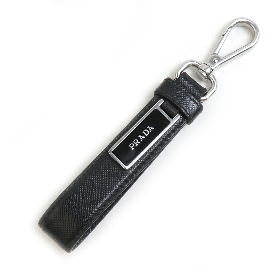 楽天市場】プラダ PRADA チャーム キーリング イニシャルM