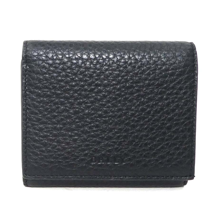 バリー BALLY 札入れ レザー ブラック メンズ 送料無料【中古】 r10845a