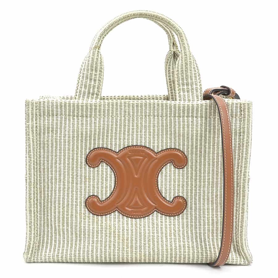 楽天市場】セリーヌ ハンドバッグ カバ タイス キャンバス スモール