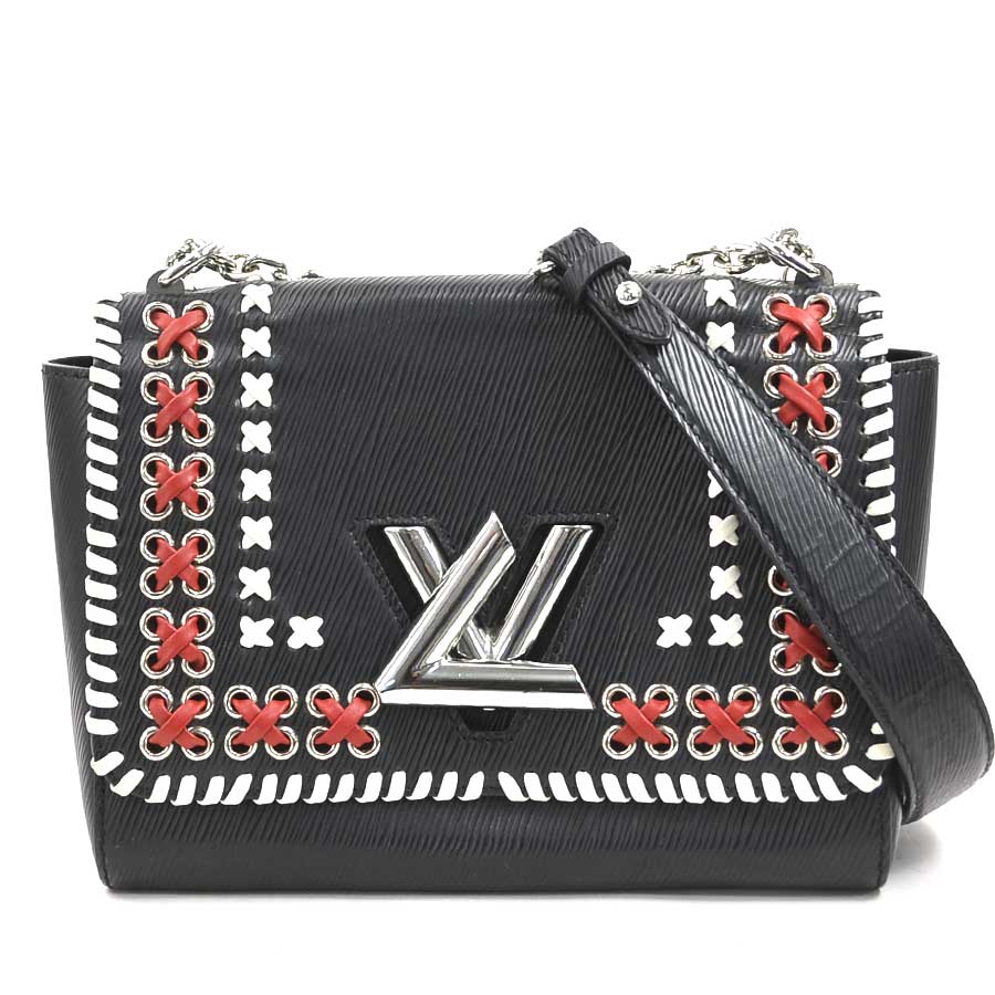 ルイ ヴィトン LOUIS VUITTON ショルダーバッグ エピ 捻じれMM エピレザー 黒いこと×白いこと×赤いこと レディース M42778 貨物輸送無料【中古】 90228i