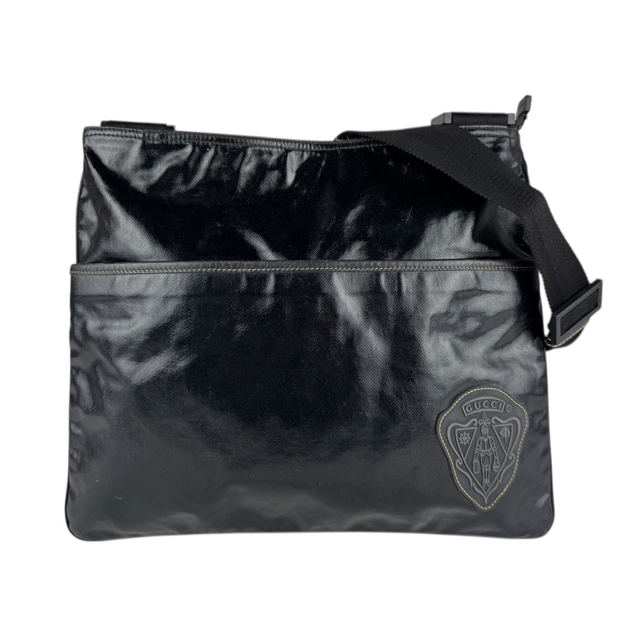 楽天市場】グッチ GUCCI ショルダーバッグ レザー/メタル ブラック