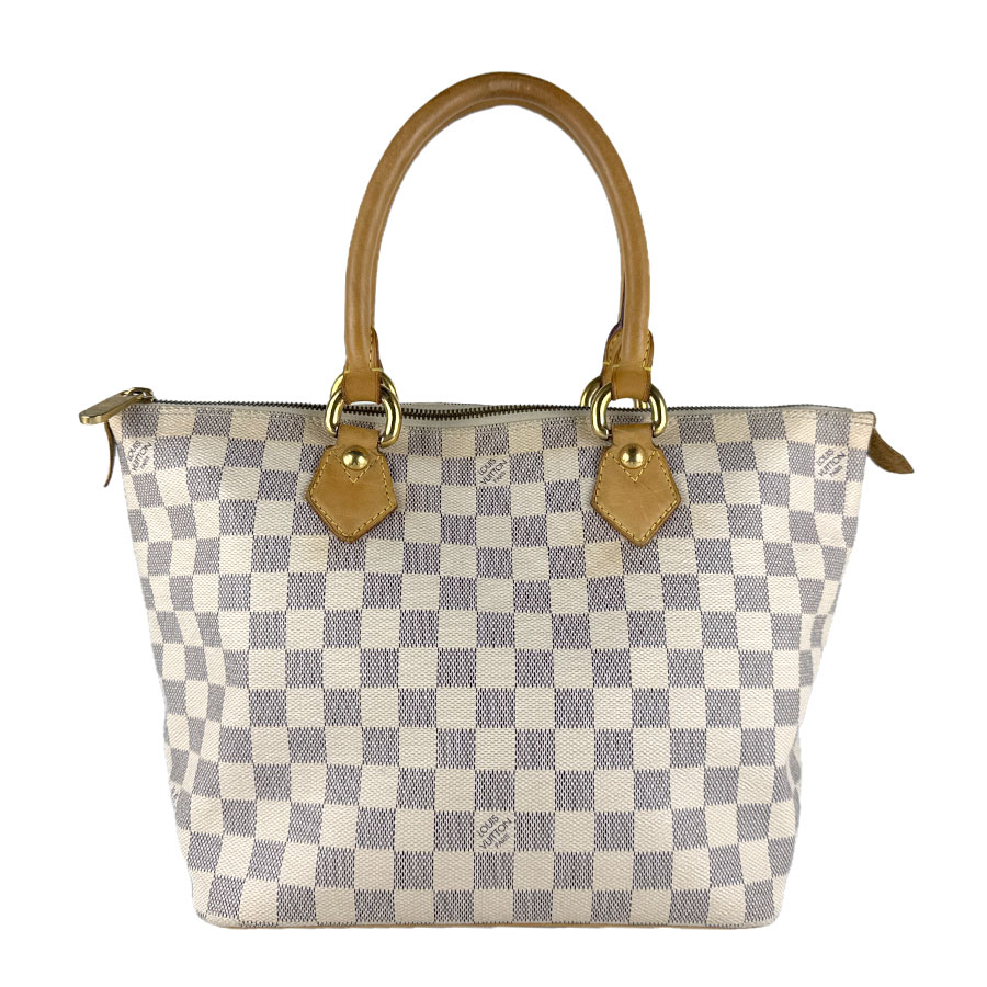 ルイ ヴィトン LOUIS VUITTON ハンドバッグ ダミエアズール サレヤPM ダミエアズールキャンバス アズール ゴールド レディース N51186 送料無料【中古】 z8377