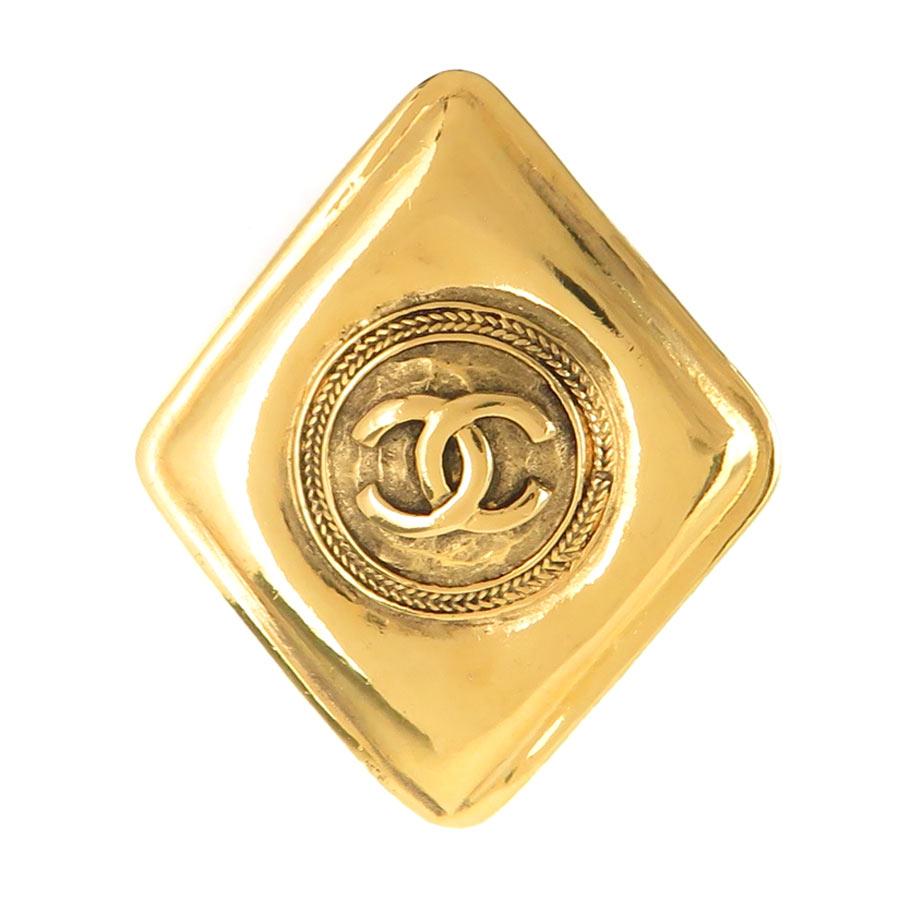 シャネル CHANEL ブローチ ココマーク メタル ゴールド レディース 送料無料【中古】 e61412i|ブランドバリュー