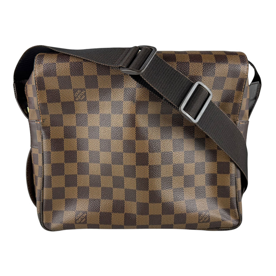 ルイ ヴィトン LOUIS VUITTON ショルダーバッグ ダミエ ナヴィグリオ ダミエキャンバス エベヌ メンズ N45255 送料無料【中古】 z8560｜ブランドバリュー