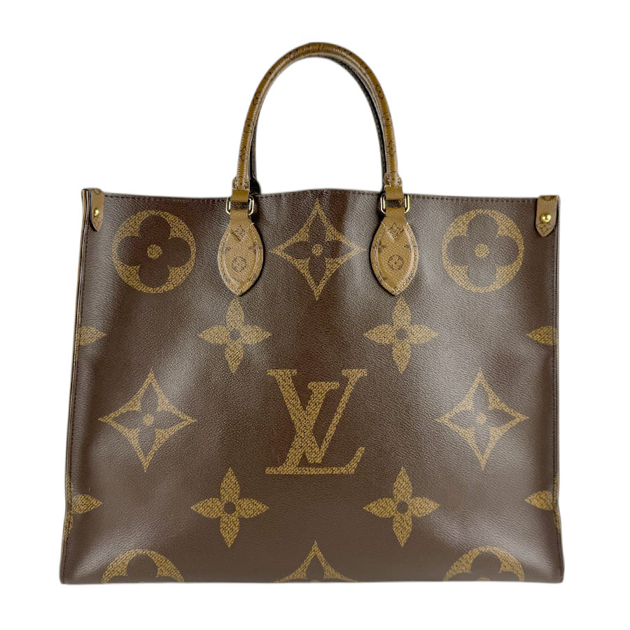 ルイ ヴィトン LOUIS VUITTON ハンドバッグ ショルダーバッグ オンザゴーGM モノグラムキャンバス ブラウン ユニセックス M44576 送料無料【中古】 z8611
