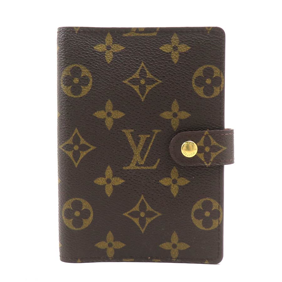 ルイ ヴィトン LOUIS VUITTON 手帳カバー モノグラム アジェンダPM モノグラムキャンバス ブラウン ユニセックス R20005 送料無料【中古】 56540a