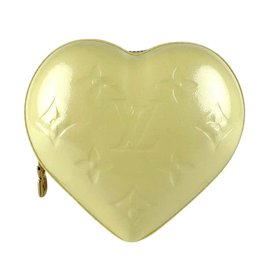 ルイ ヴィトン LOUIS VUITTON ショルダーバッグ モノグラム ヴェルニ LV リミックス キープ マイ ハート モノグラムヴェルニ イエロー レディース M83267 送料無料【中古】 z8593