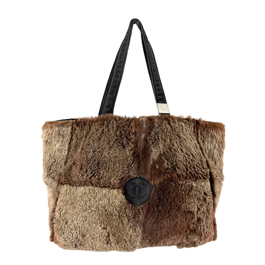 楽天市場】【バッグ】CHANEL シャネル ラパン ラビットファー ココ