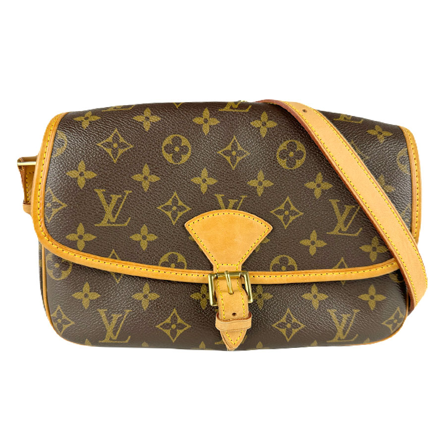 ルイ ヴィトン LOUIS VUITTON 斜め掛けショルダーバッグ モノグラム ソローニュ モノグラムキャンバス ブラウン レディース M42250 送料無料【中古】 z8705|ブランドバリュー