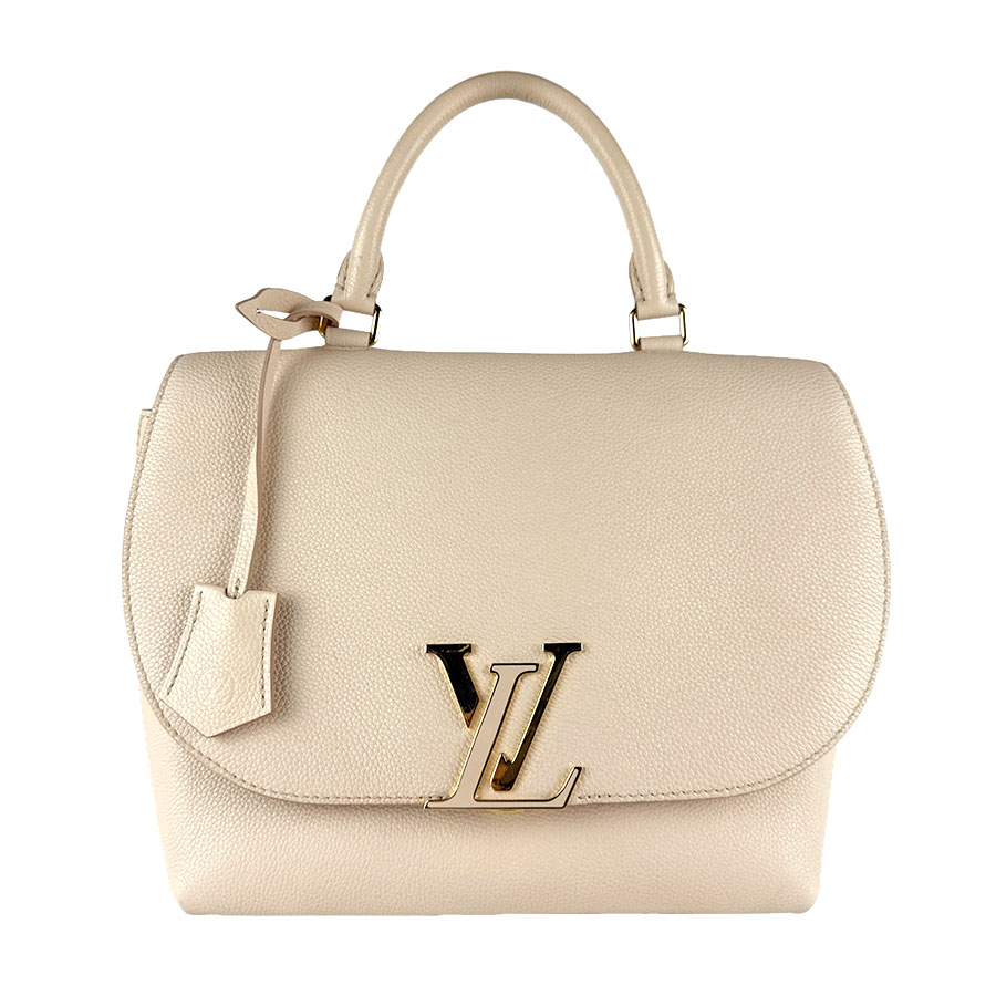 ルイ ヴィトン LOUIS VUITTON ハンドバッグ ショルダーバッグ ヴォルタ レザー ライトベージュ ゴールド レディース M55060 送料無料【中古】 z8709