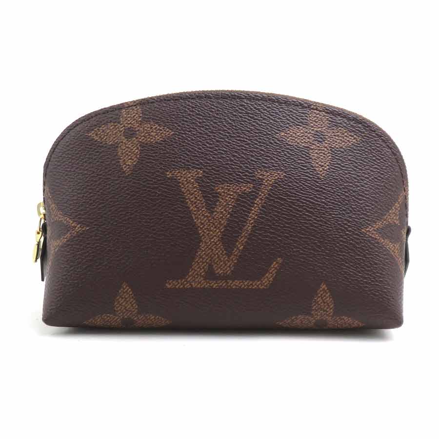 ルイ ヴィトン LOUIS VUITTON 車寄せ モノグラム 巨大な生物 ポシェット コスメティックPM/モノグラム 逆さま 赤銅色 レディース M11249 貨物輸送無料【中古】 h31967a