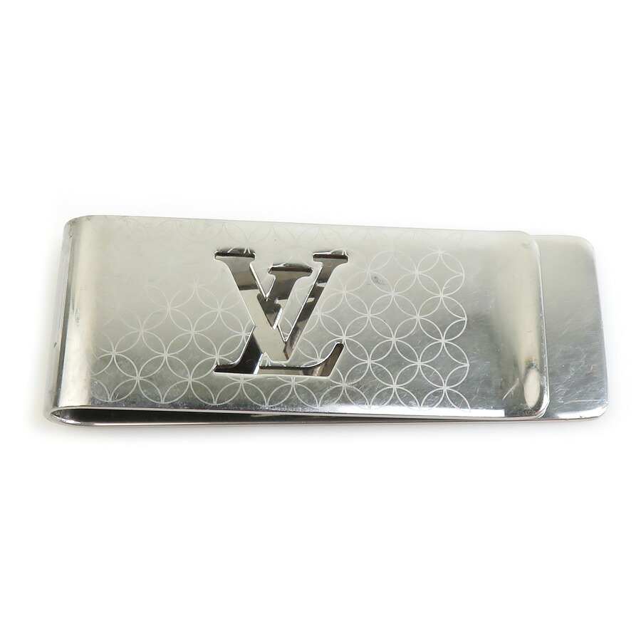 ルイ ヴィトン LOUIS VUITTON マネークリップ パンス ビエ シャンゼリゼ メタル シルバー メンズ M65041 送料無料【中古】 h31975a