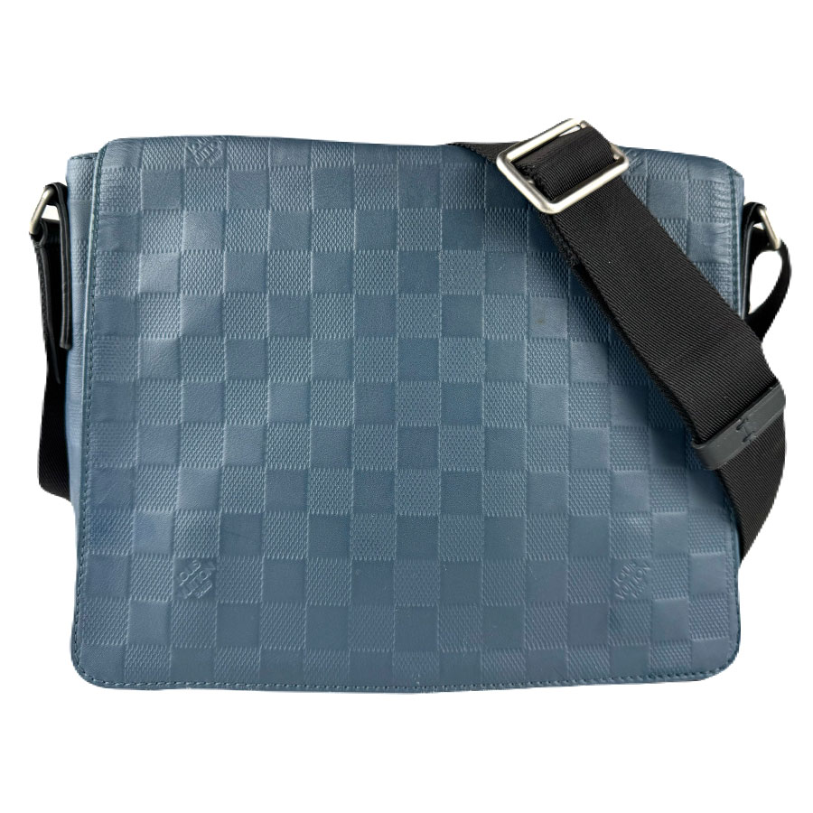 ルイ ヴィトン LOUIS VUITTON ショルダーバッグ ダミエ アンフィニ ディストリクトPM/ダミエ アンフィニ オリオン メンズ N41035 貨物輸送無料【中古】 z8901