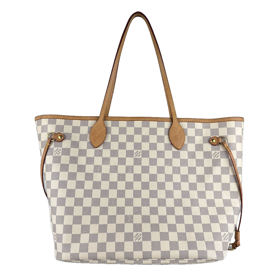 ルイ ヴィトン LOUIS VUITTON ハンドバッグ ダミエ アズール ネヴァーフルMM ダミエアズールキャンバス ローズバレリーヌ レディース N40603 送料無料【中古】 z8978