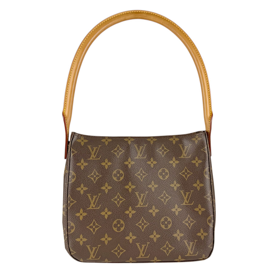ルイ ヴィトン LOUIS VUITTON ショルダーバッグ モノグラム ルーピングMM モノグラムキャンバス ブラウン レディース M51146 送料無料【中古】 z9032