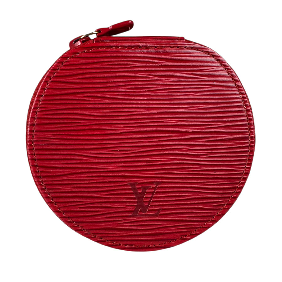 ルイ ヴィトン LOUIS VUITTON 付属物合切袋 小入れもの エピ エクランビジュー エピレザー カスティリアンレッド ユニ一発やる M48227 貨物輸送無料【中古】 z9089