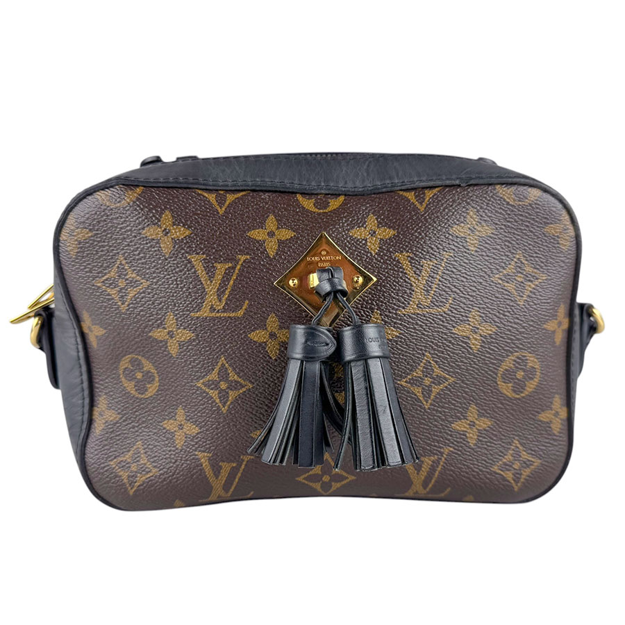 ルイ ヴィトン LOUIS VUITTON ショルダーバッグ モノグラム サントンジュ モノグラムキャンバス ブラウン/ブラック レディース M43555 送料無料【中古】 z9218