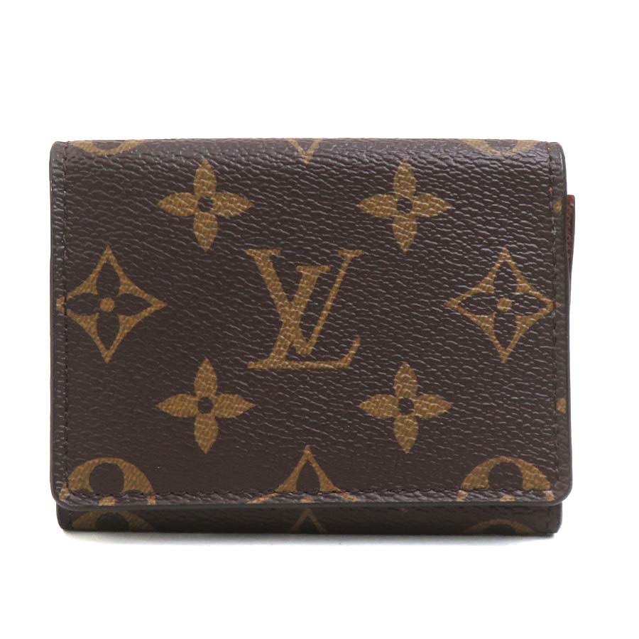 ルイ ヴィトン LOUIS VUITTON カードケース モノグラム アンヴェロップ カルト ドゥ ヴィジット モノグラムキャンバス ブラウン ユニセックス M63801 送料無料【中古】 e61723g