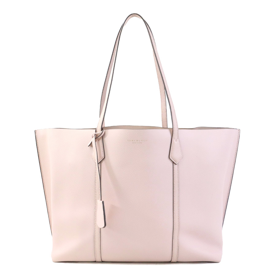 トリーバーチ Tory Burch ショルダーバッグ トートバッグ なめし革 ともし火サクラ色 レディース 貨物輸送無料【中古】 r11150a