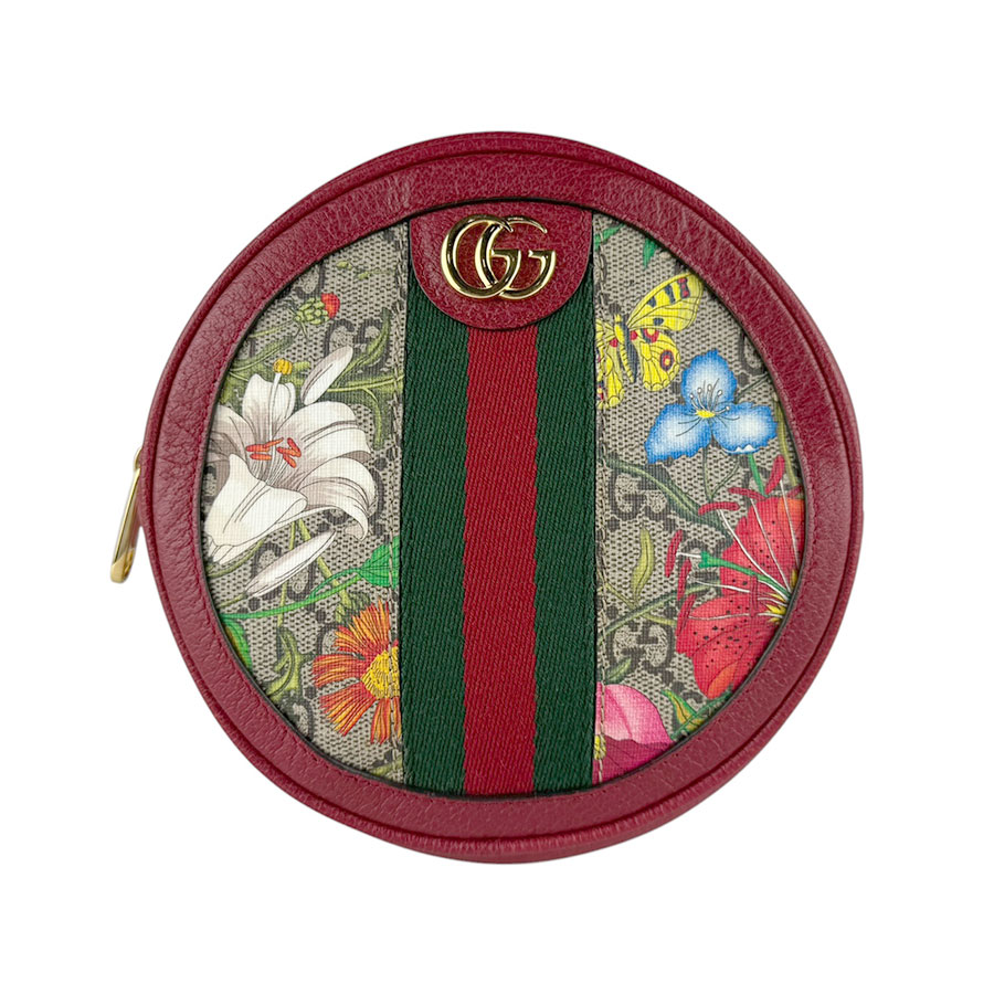 グッチ GUCCI 背嚢 GG植物相 GGスプリームキャンバス 赤いこと/マルチ色つや レディース 598661 貨物輸送無料【中古】 z9796