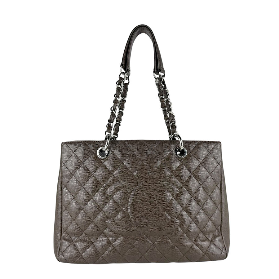 シャネル CHANEL ショルダーバッグ GST キャビアスキンレザー 赤銅色 レディース 貨物輸送無料【中古】 z9805