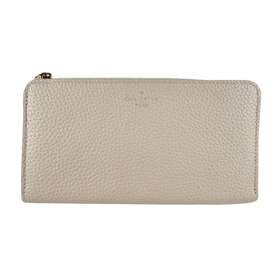 ルイ ヴィトン LOUIS VUITTON L字ジッパー長紙入れ ポルトフォイユ ほうき星 なめし革 ガレ レディース M63104 貨物輸送無料【中古】 z9776