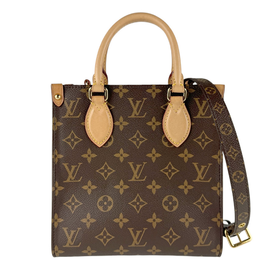 ルイ ヴィトン LOUIS VUITTON ハンドバック ショルダーバッグ モノグラム サックプラ BB モノグラム帆布 赤銅色 ゴールド レディース M46265 貨物輸送無料【中古】 z9898