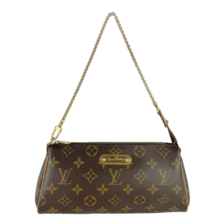 ルイ ヴィトン LOUIS VUITTON ショルダーバッグ 2Way御徒面子 モノグラム エヴァ モノグラム帆布 赤銅色 ゴールド レディース M95567 貨物輸送無料【中古】 z9985