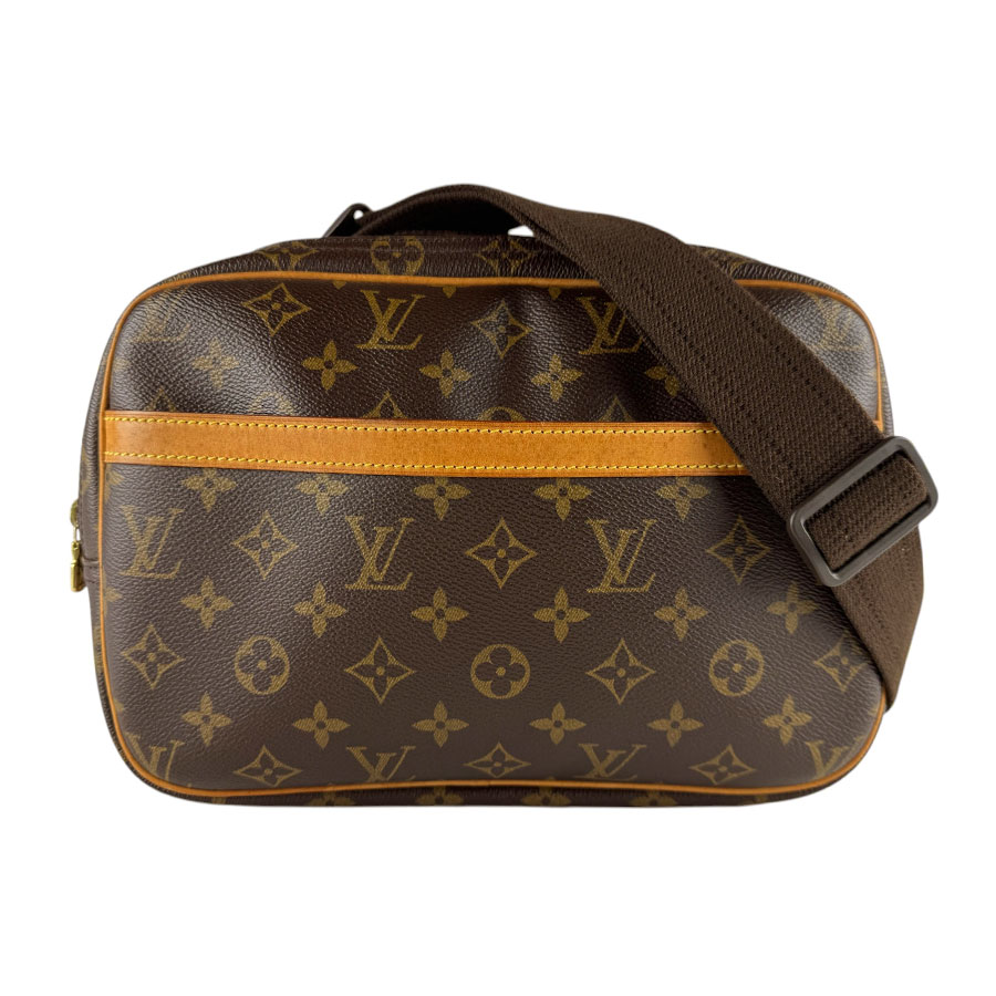 ルイ ヴィトン LOUIS VUITTON 曲がった掛けショルダーバッグ モノグラム 通信員PM モノグラム帆布 赤銅色 ゴールド ユニ一発やる M45254 貨物輸送無料【中古】 z10065