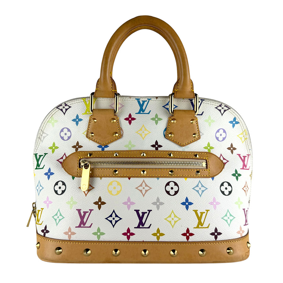 ルイ ヴィトン LOUIS VUITTON ハンドバッグ モノグラム マルチカラー アルマPM モノグラムマルチカラー ブロン レディース M92647 送料無料【中古】 z10105｜ブランドバリュー